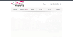 Desktop Screenshot of eastmidlandshelicopters.com
